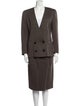 Christian Dior Suit Wool Skirt Suit