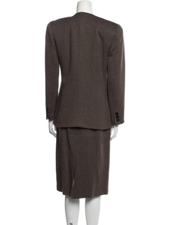 Christian Dior Suit Wool Skirt Suit