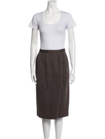 Christian Dior Suit Wool Skirt Suit