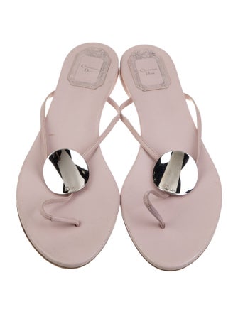 Christian Dior Leather Slides