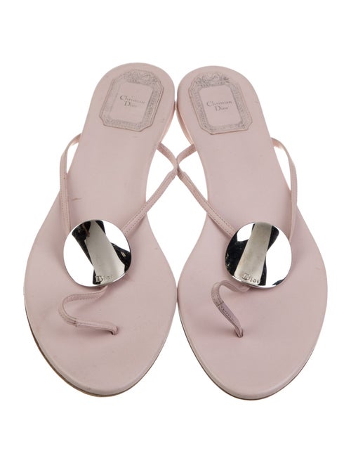 Christian Dior Leather Slides