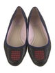 Christian Dior Leather Printed Ballet Flats