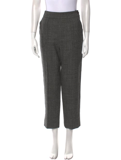 Christian Dior Virgin Wool Straight Leg Pants
