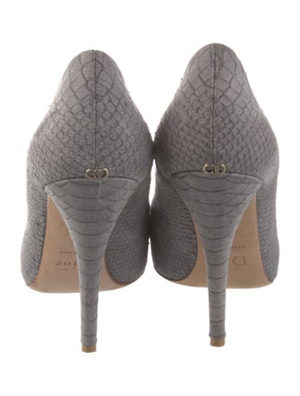 Christian Dior Snakeskin Pumps