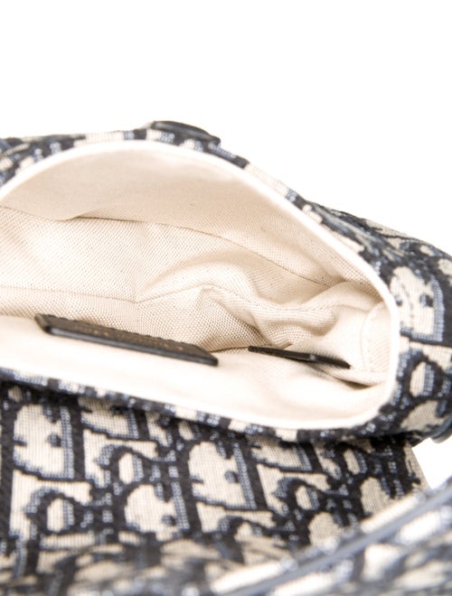 Christian Dior Oblique Jacquard Oblique Saddle Mini
