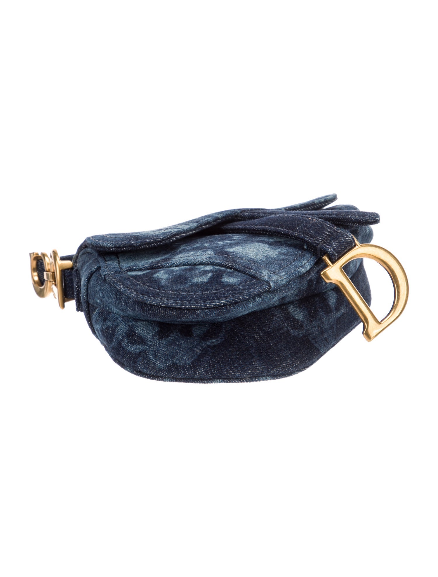 Christian Dior Denim Saddle