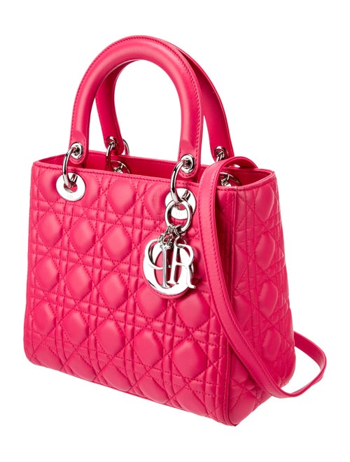 Christian Dior Cannage Lady Dior Medium