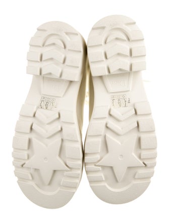 Christian Dior Printed Combat Boots