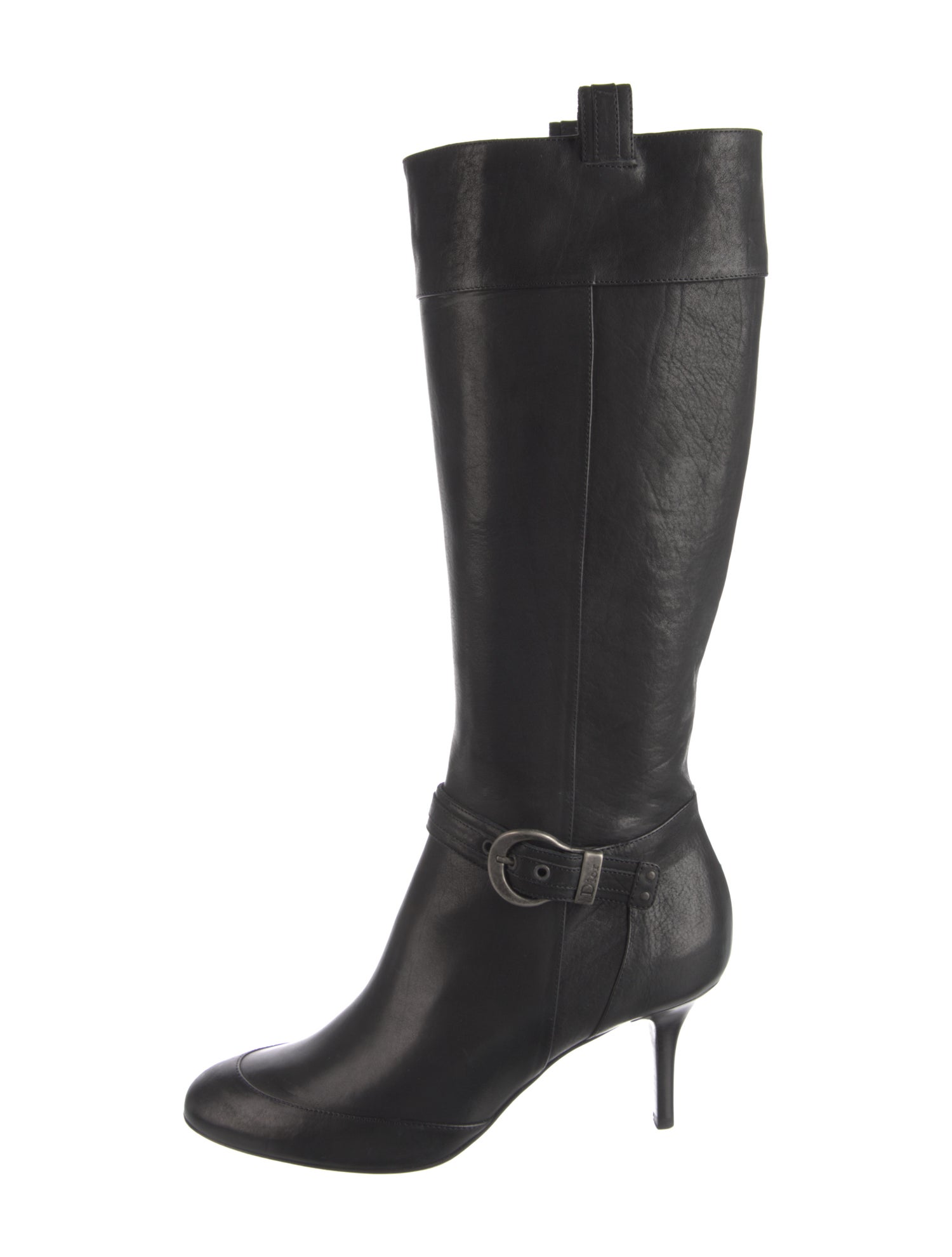 Christian Dior Leather Riding Boots