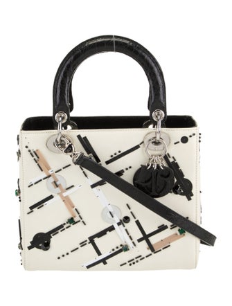 Christian Dior Leather Lady Dior Medium