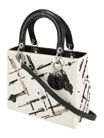 Christian Dior Leather Lady Dior Medium