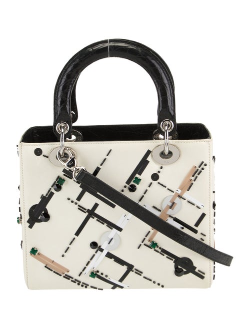 Christian Dior Leather Lady Dior Medium