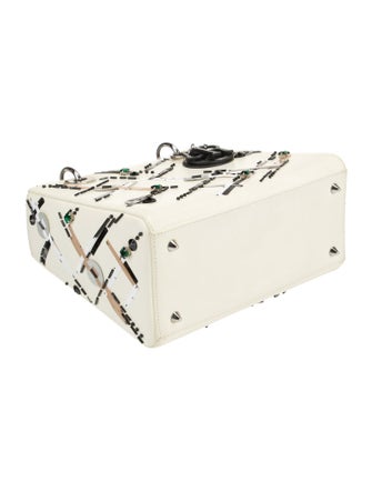 Christian Dior Leather Lady Dior Medium