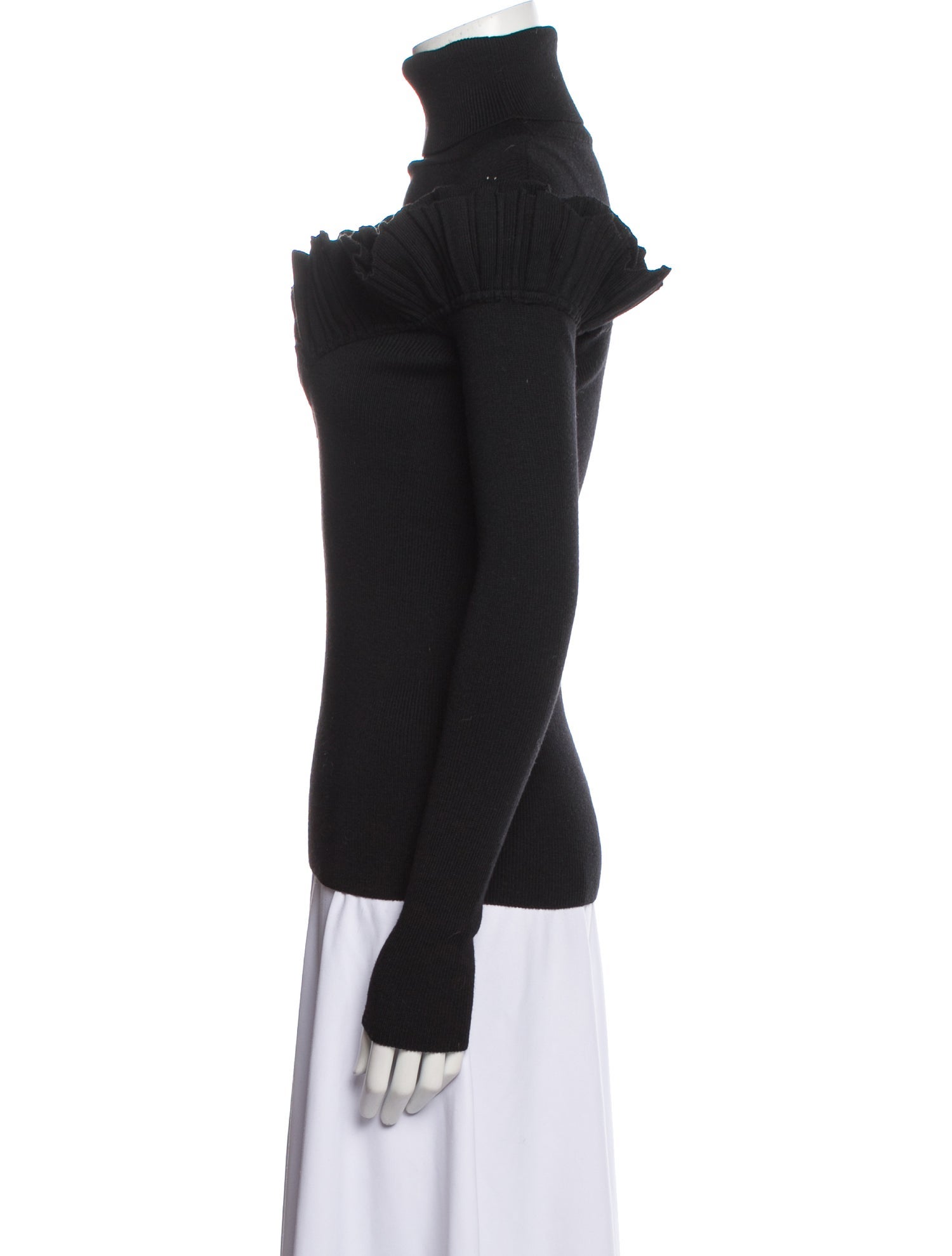Christian Dior Wool Turtleneck Top