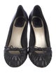 Christian Dior Leather Bow Accents Pumps
