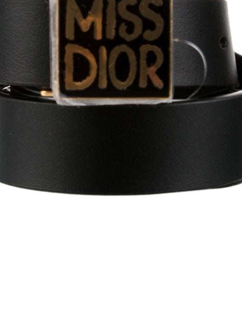 Christian Dior Skinny Leather Belt
