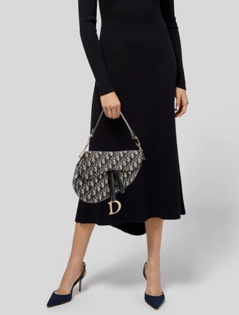 Christian Dior Oblique Jacquard Oblique Saddle