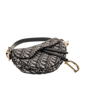 Christian Dior Oblique Jacquard Oblique Saddle