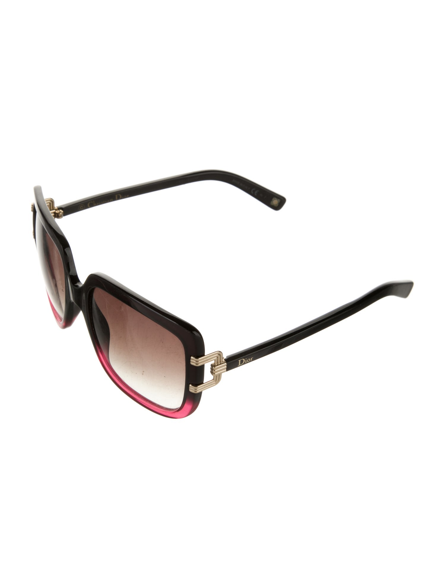 Christian Dior Square Gradient Sunglasses