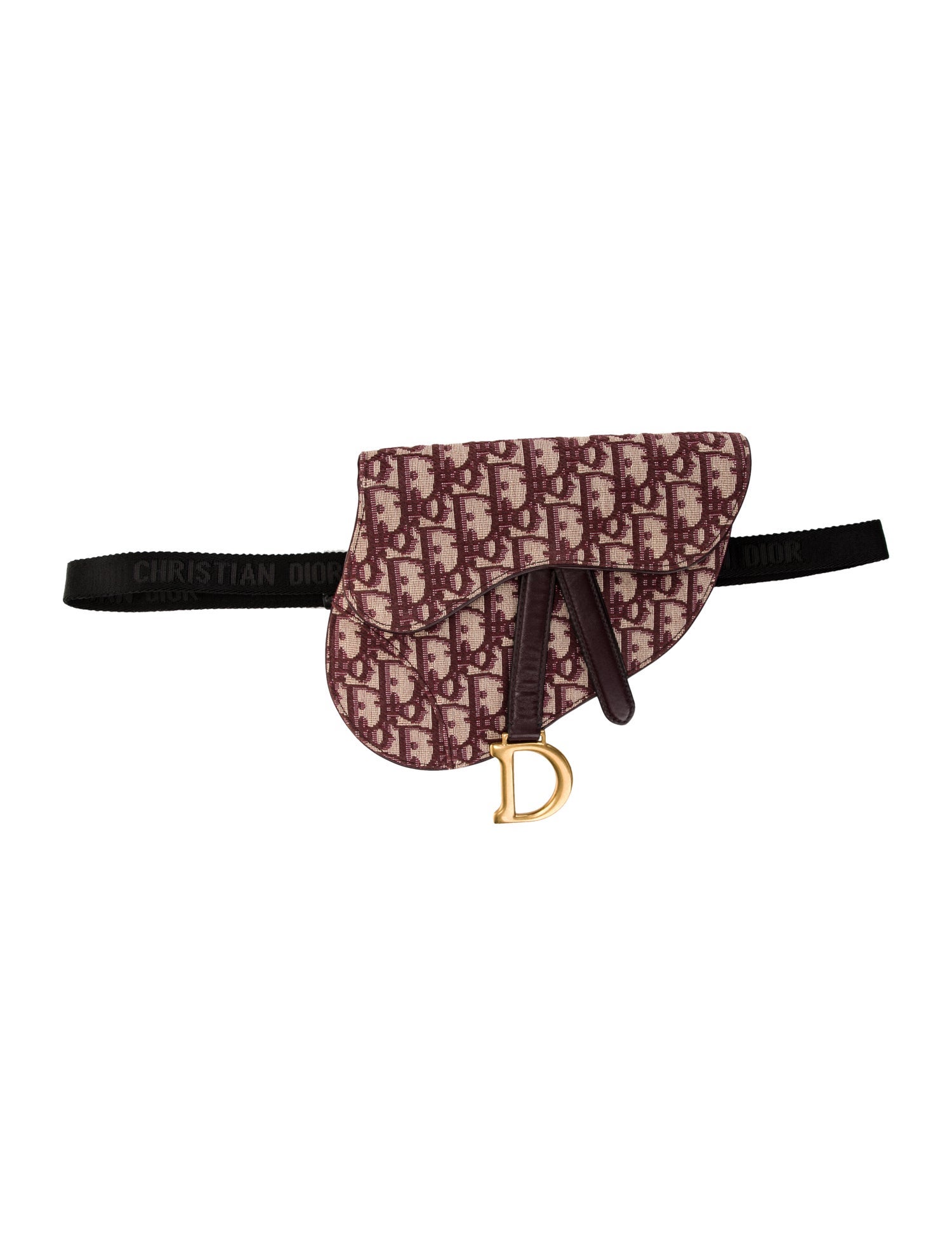 Christian Dior Oblique Jacquard Oblique Saddle