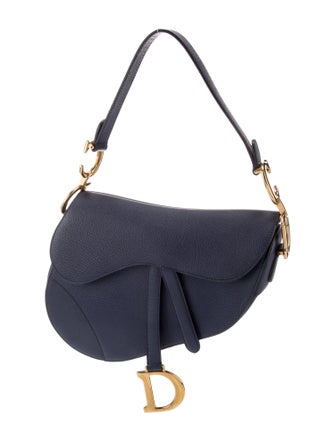 Christian Dior Leather Saddle