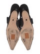 Christian Dior Mesh Bow Accents T-Strap Pumps