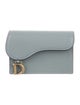 Christian Dior 2020 Saddle Card Holder Wallet