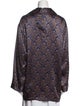 Christian Dior Silk Paisley Print Pajamas