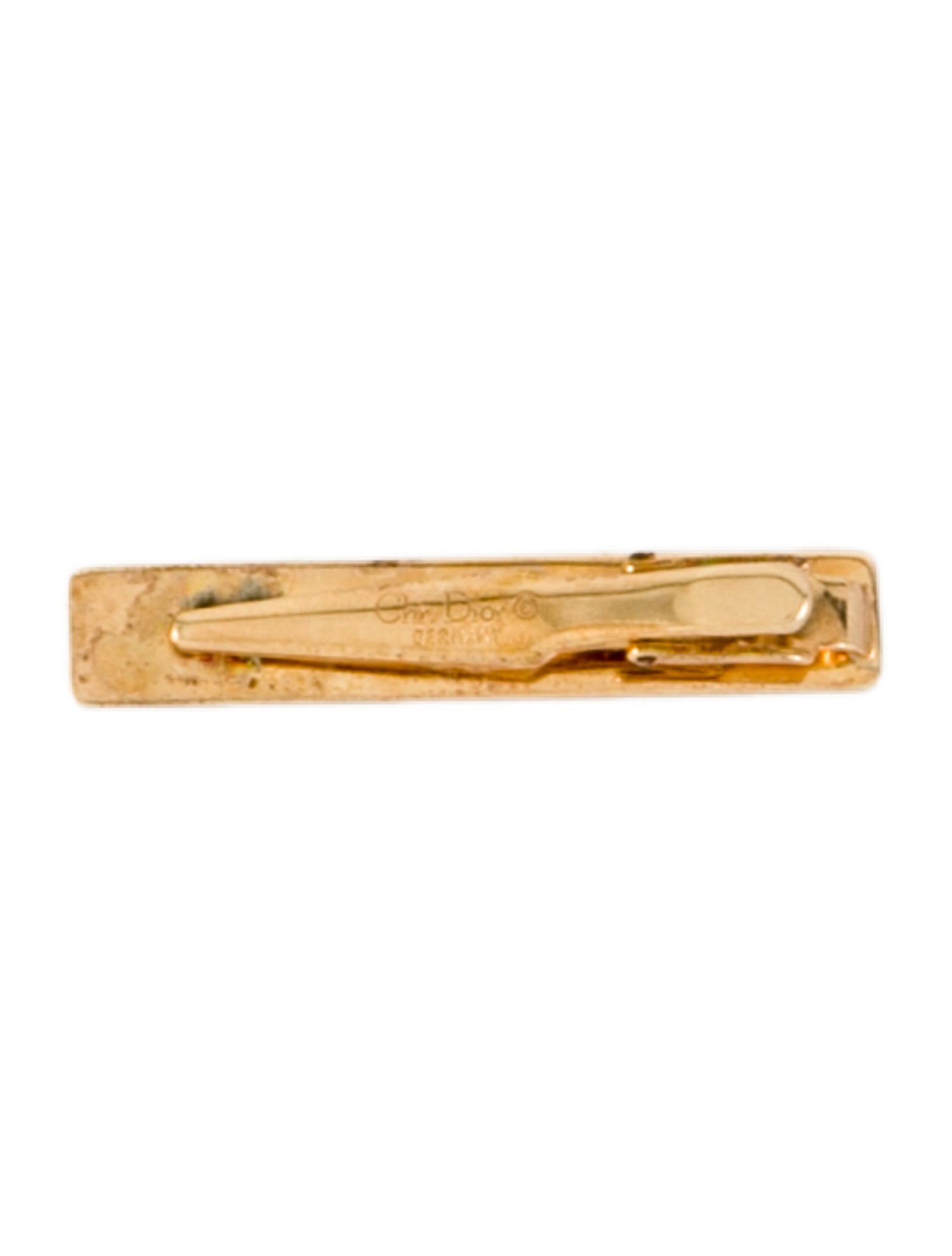 Christian Dior Logo Tie Bar