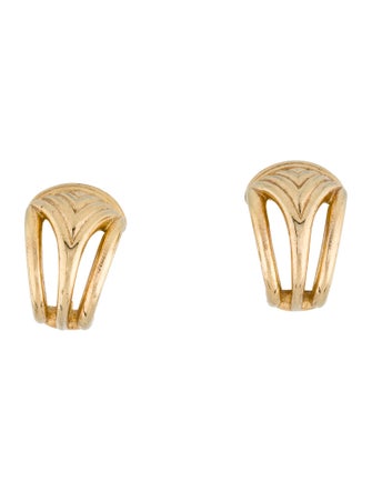 Christian Dior Vintage Clip-On Earrings