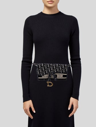 Christian Dior Oblique Jacquard Saddle