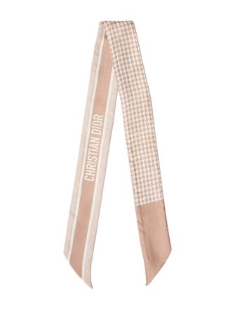 Christian Dior Silk Printed Bandeau