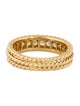Christian Dior 18K Diamond Twist Band Ring