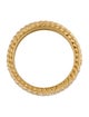 Christian Dior 18K Diamond Twist Band Ring