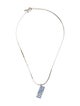 Christian Dior Oblique Trotter Pendant Necklace