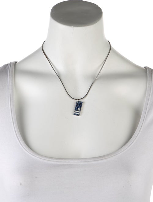 Christian Dior Oblique Trotter Pendant Necklace