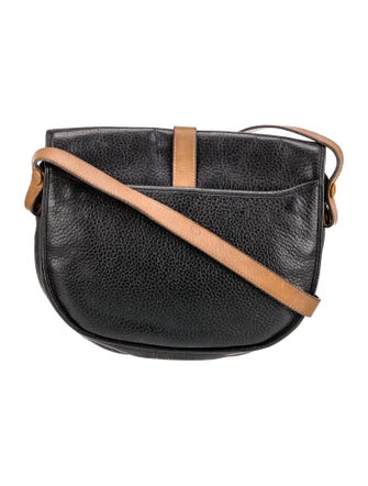 Christian Dior Leather Messenger Bag Vintage