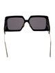 Christian Dior Oversize Tinted Sunglasses