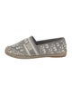 Christian Dior Oblique Jacquard Embroidered Accent Espadrilles