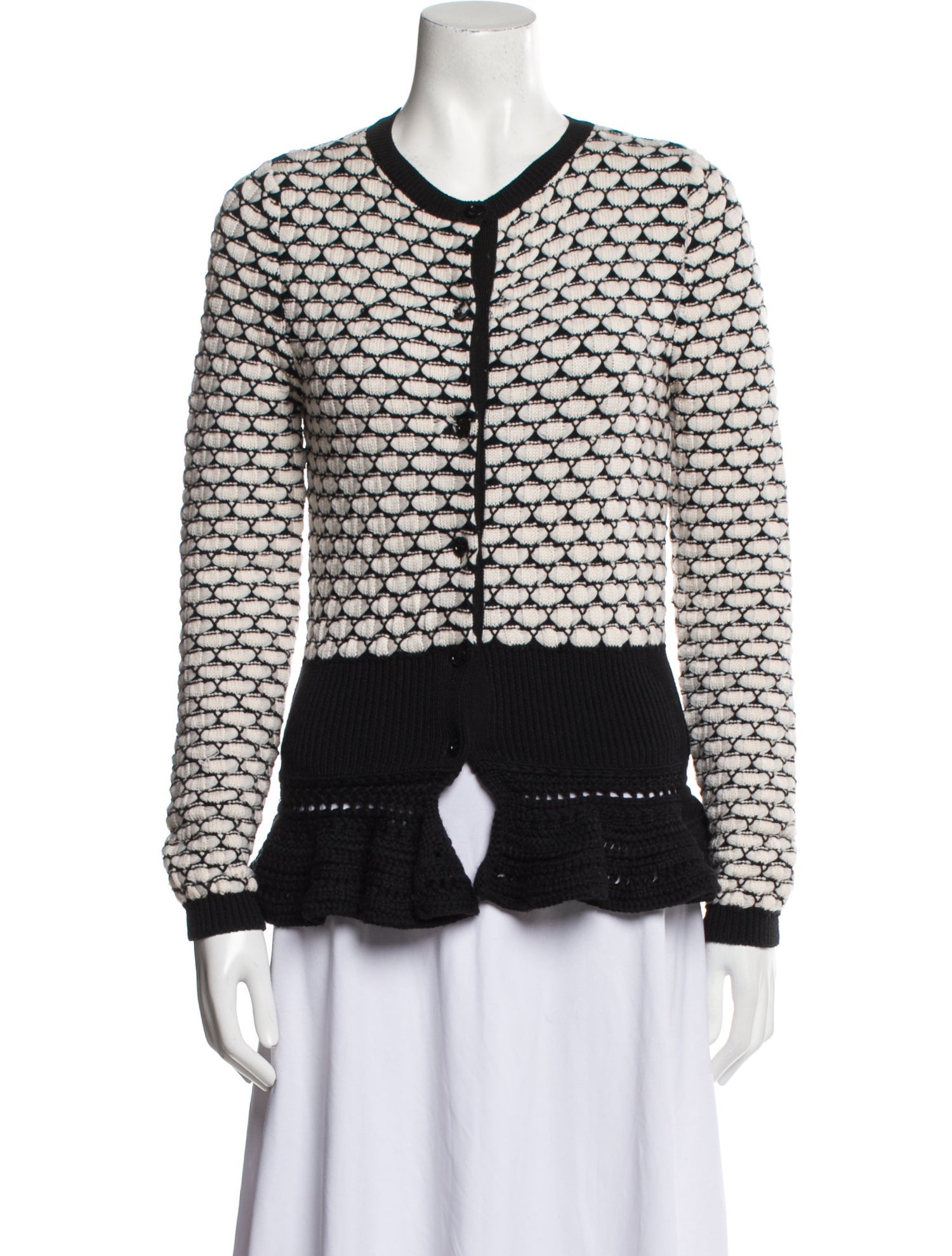 Christian Dior Wool Patterned Sweater