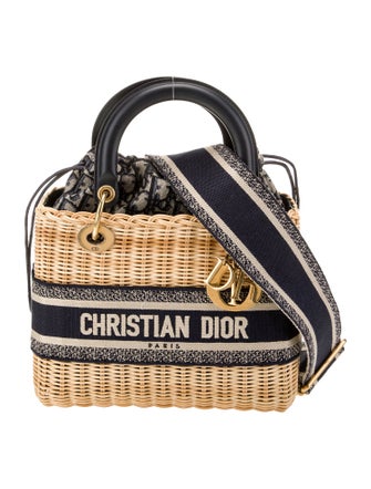 Christian Dior Oblique Jacquard Lady Dior Medium