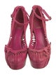 Christian Dior Leather Bow Accents Pumps