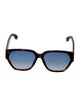 Christian Dior Square Gradient Sunglasses