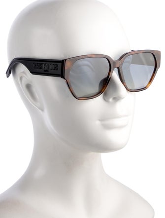 Christian Dior Square Gradient Sunglasses
