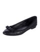 Christian Dior Cannage Pattern Leather Ballet Flats