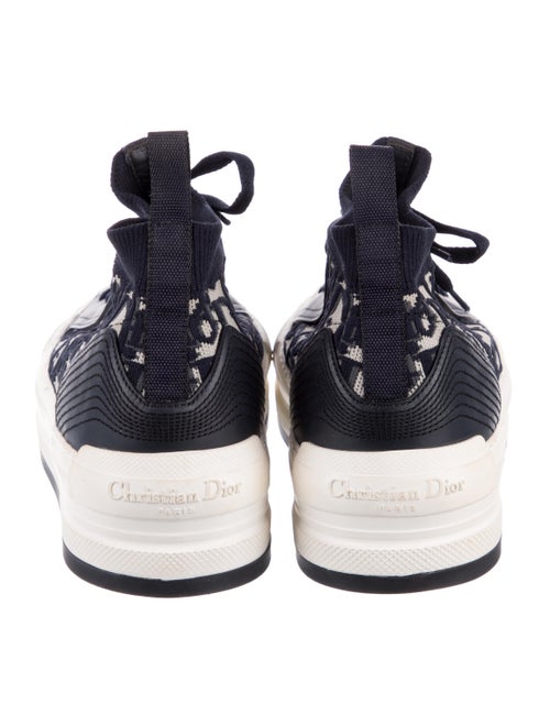 Christian Dior Walk' n' Dior Oblique Platform Mid Sneakers