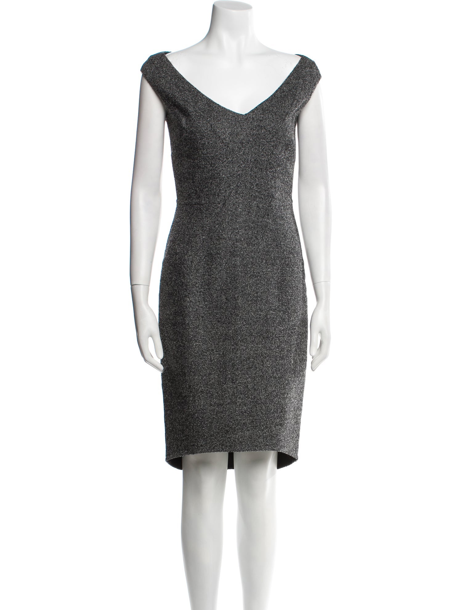 Christian Dior Wool Knee-Length Dress