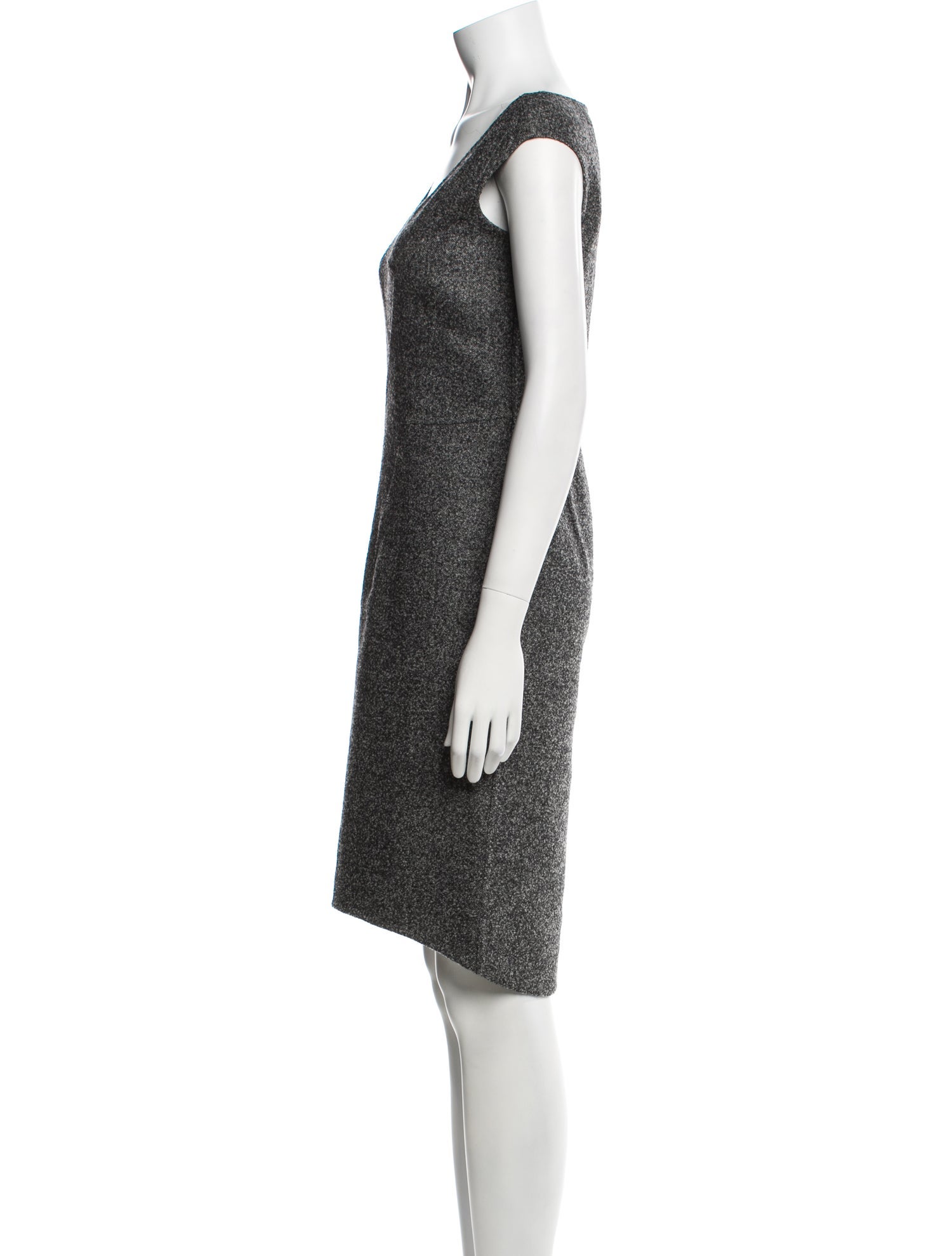 Christian Dior Wool Knee-Length Dress