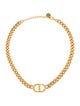 Christian Dior CD Navy Choker
