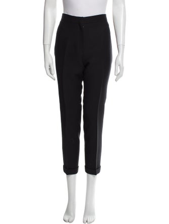 Christian Dior Wool Straight Leg Pants